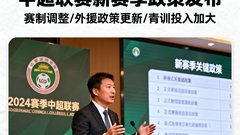 中超联赛新赛季政策发布新闻配图